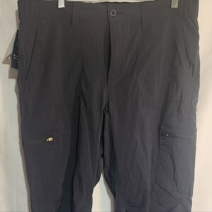 NWT Tilley Blue Men's Industrial Straight Leg Techwear Hiking Pants Size 36X30